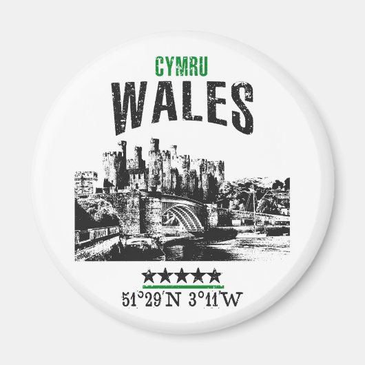 Wales Magneet (Voorkant)