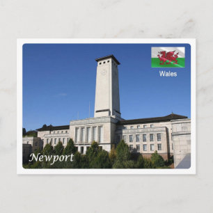 Wales - Newport - Briefkaart