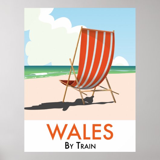 Wales Per trein Poster (Voorkant)