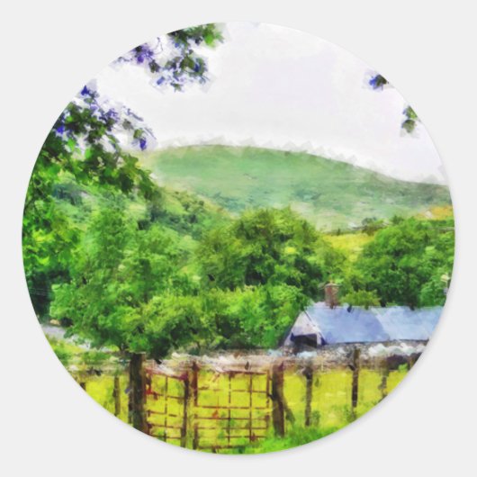 WALES RONDE STICKER (Voorkant)