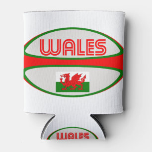 Wales Rugby Ball Blikjeskoeler