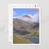 Wales - Snowdon - Briefkaart (Voorkant / Achterkant)