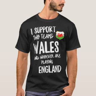 Wales Supporter Grappig Welsh Rugby Team Sport Des T-shirt