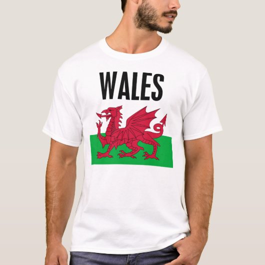 Wales T-shirt (Voorkant)