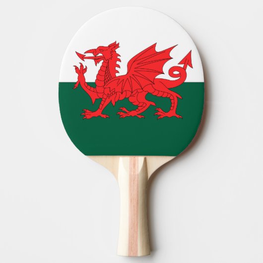 Wales Tafeltennisbatje (Voorkant)