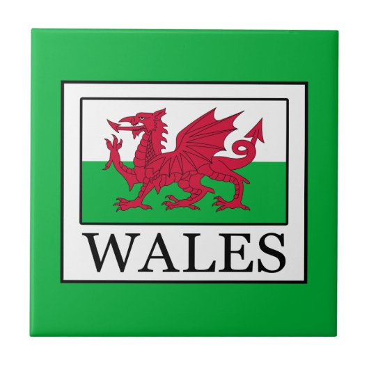 Wales Tegeltje (Voorkant)