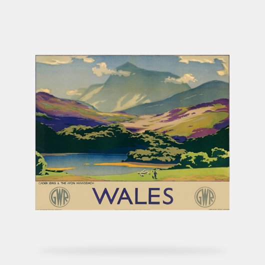 Wales Travel Poster (Voorkant)
