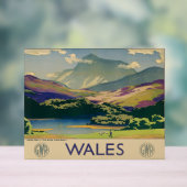Wales Travel Poster (Neutraal)