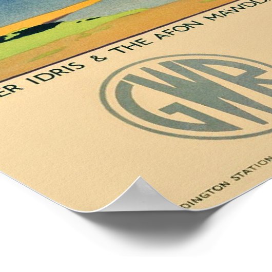 Wales travel poster (Coin)