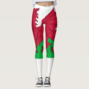 Wales vlag leggings