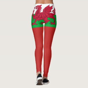 Wales vlag leggings