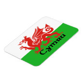 Wales Vlag Magneet (Linkerzijde)
