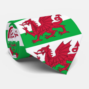 Wales vlag stropdas
