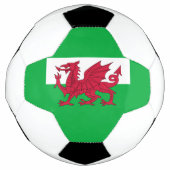 wales vlag voetbal (Voorkant)