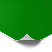 Wales vlag Welsh red dragon Poster (Hoek)