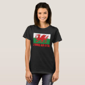 Wales  Welsh Home Cymru Am Byth T-shirt (Voorkant volledig)