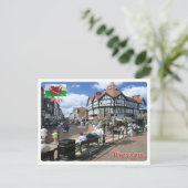Wales - Wrexham - Briefkaart (Staand voorkant)