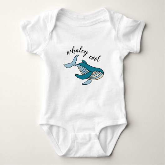 Waley Coole Kids Oceaan Walvis Romper (Voorkant)