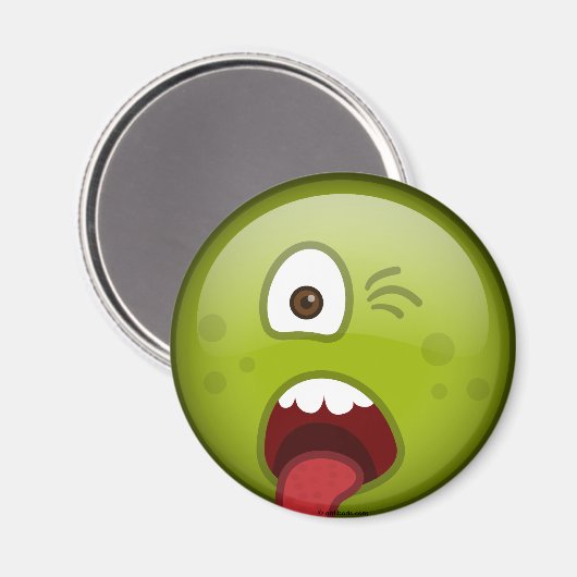 walgelijk groen magneet (Voorkant / Achterkant)