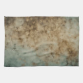 Walgelijke oude gekleurde beschimmelde grap theedoek (Horizontaal)