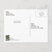 Walk Along Rainbow Row Briefkaart (Achterkant)