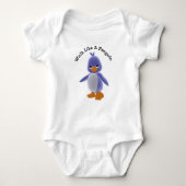 Walk als een Penguin Crawler T-Shirt (Voorkant)