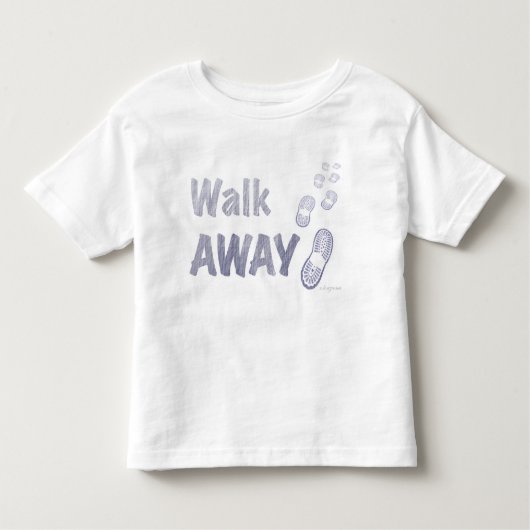 Walk Away child t-shirt (Voorkant)