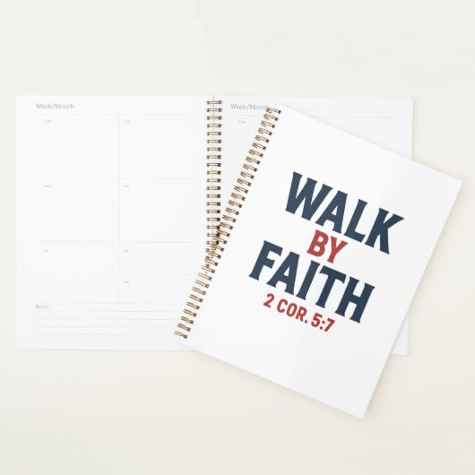 Walk by Faith 2 Cor 5:7  (Devant avec enveloppe)