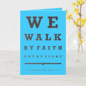 Walk by Faith Kaart (Gele Bloem)