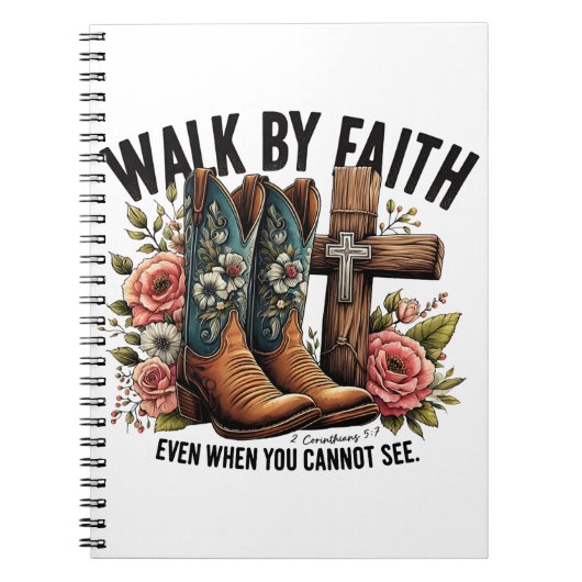 Walk by Faith Notitieboek (Voorkant)