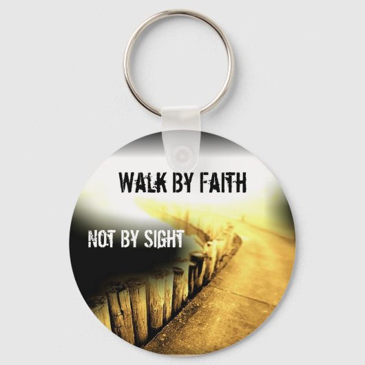 Walk by Faith Sleutelhanger (Voorkant)