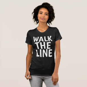 WALK DE LIJN, Zwarte T-shirts & T - shirts