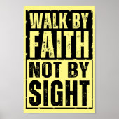 WALK DOOR FAITOR NIET GEZIEN POSTER (Voorkant)