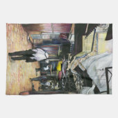 Walk Home door Antiquity, Jerusalem Theedoek (Horizontaal)