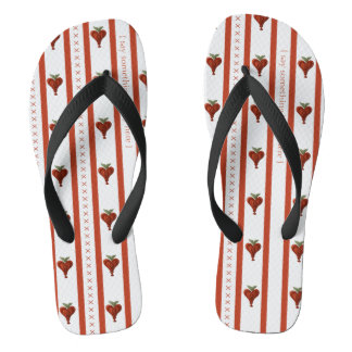 Walk In Love, Stripes of Hearts Teenslippers