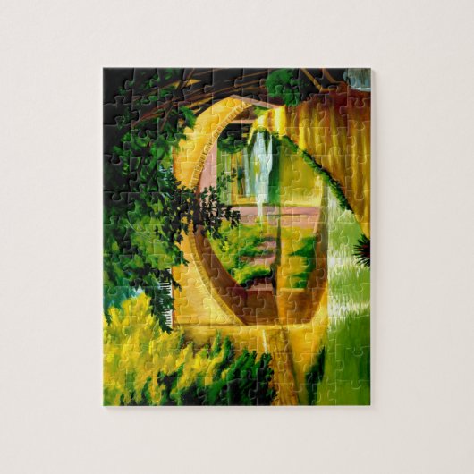 Walk Jigzaag Puzzle Legpuzzel (Verticaal)