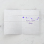 Walk Me Down The Aisle Daughter Request Feestdagen Kaart (Binnen)