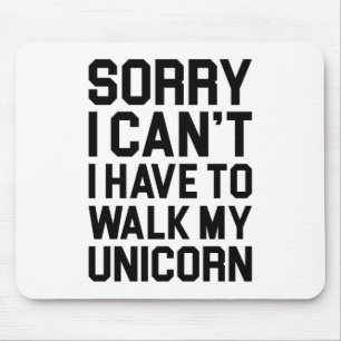 Walk My Unicorn Muismat