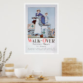 Walk-over de dienstreizen (US00099) Poster (Keuken)