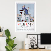 Walk-over de dienstreizen (US00099) Poster (Thuiskantoor)
