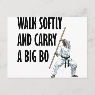 Walk Softly Bo Briefkaart