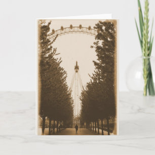 Walk the Line - London Eye - Carte de voeux