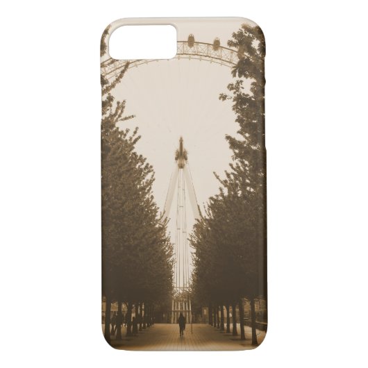 Walk the Line - London Eye - iPhone 7 Coque / Couv (Dos)