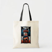 Walk van de grafische kaart van de Qilin Mountain Tote Bag (Voorkant)