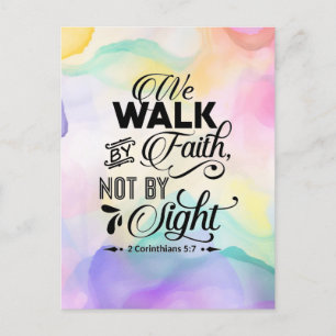 Walk van Faith Briefkaart