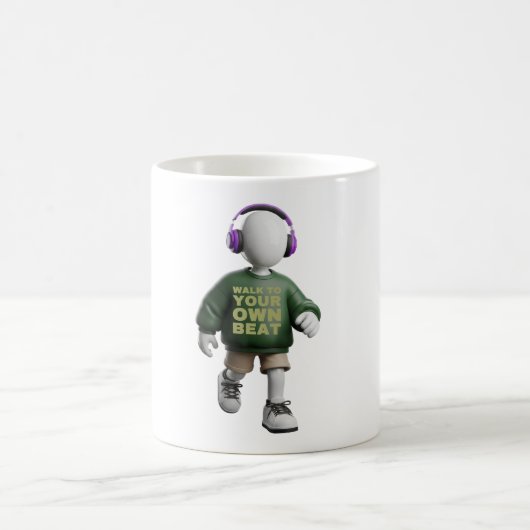 Walk Your Own Beat Koffiemok (Center)