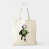Walk Your Own Beat Tote Bag (Achterkant)