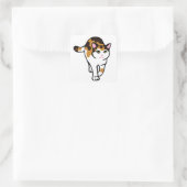 Walkat Vierkante Sticker (Tas)