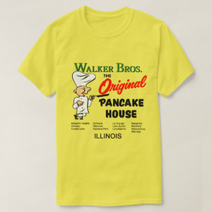 Walker Bros. Illinois, het originele pannenkoekenh T-shirt