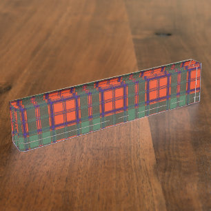 Walker clan Pset Scottish kilt tartan Naambordje